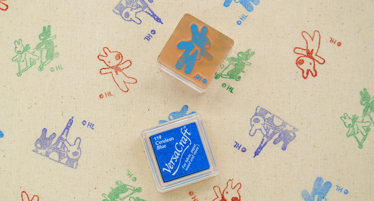布にも押せるスタンプセット リサとガスパール